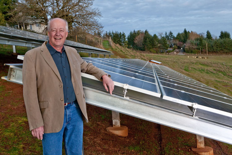 Pacific Crest Alpacas is powered by solar energy for over half the year